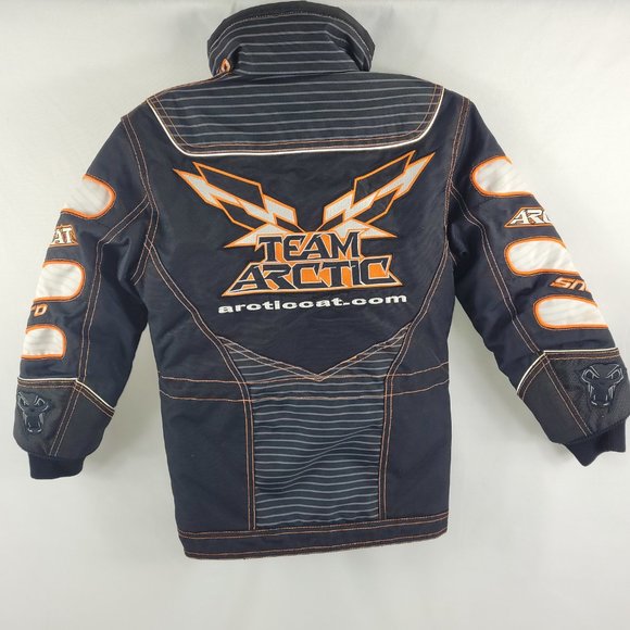 Team Arctic Cat Snowmobile Jacket Kids size C4 (4T) - Picture 2 of 3